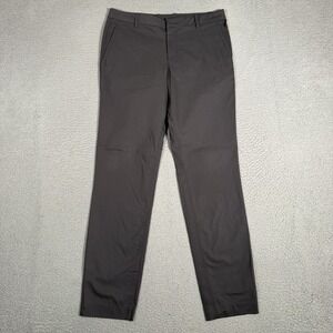 Kit and Ace Pants Mens 34x32 Gray Tech Chino Casual Preppy Smart Slim Polyamide